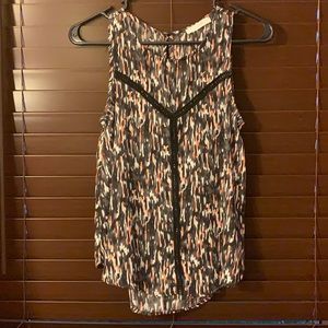 Lush sleeveless top in size XS